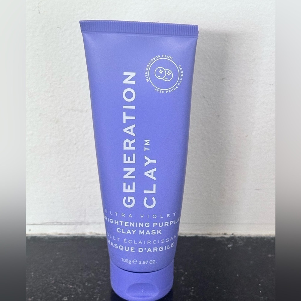 Generation Clay Brightening Purple Clay Mask. Brand New.
